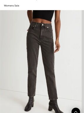 Madewell the perfect vintage Jean, grey 24p